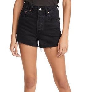 Levi’s Ribcage Denim Shorts